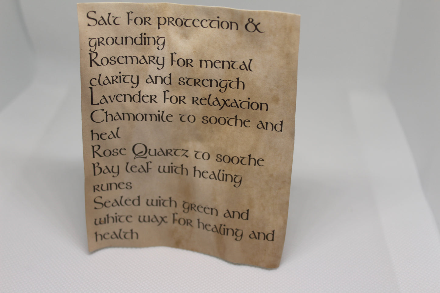 Healing & Good Health Spell Jar