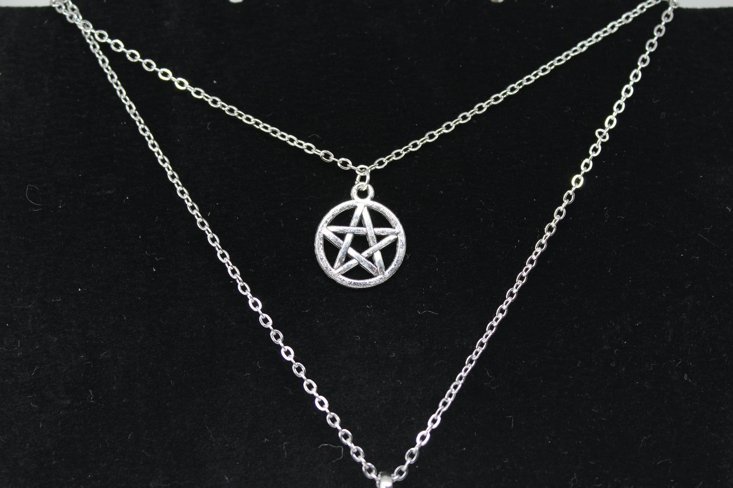 Obsidian Dual Necklace