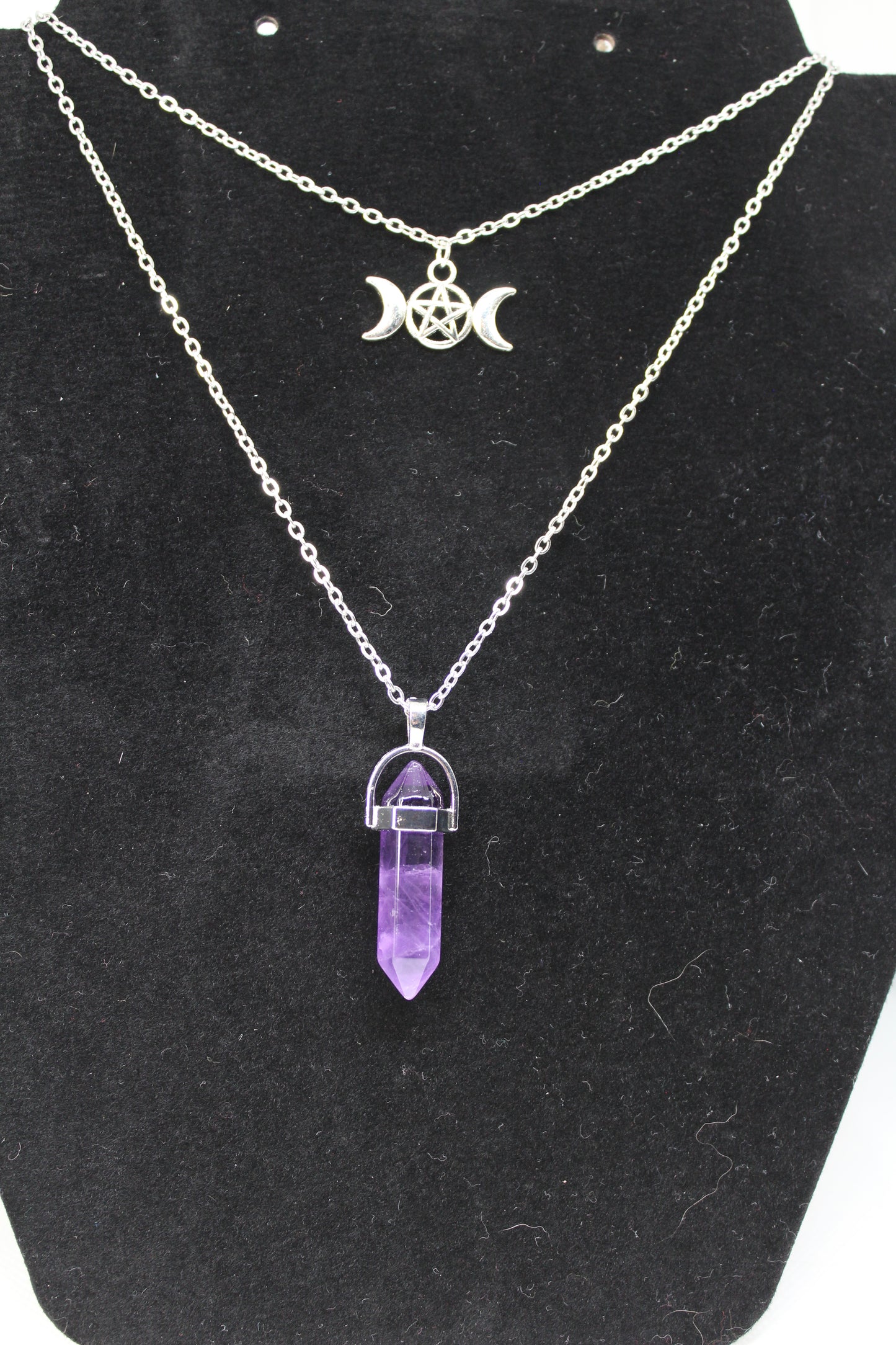 Amethyst Dual Necklace