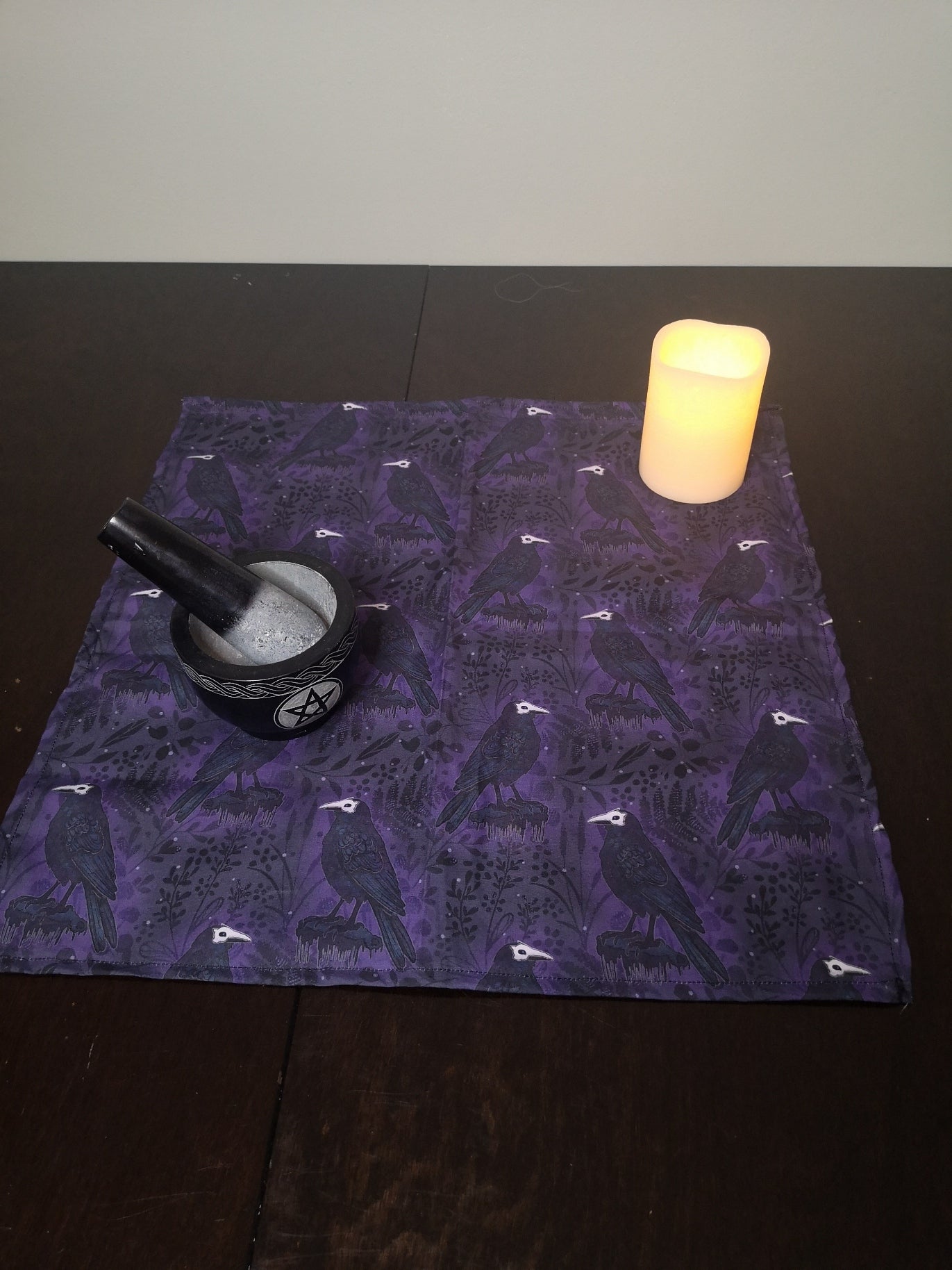 Handmade Altar Cloth for Witch's Altars and Workspaces