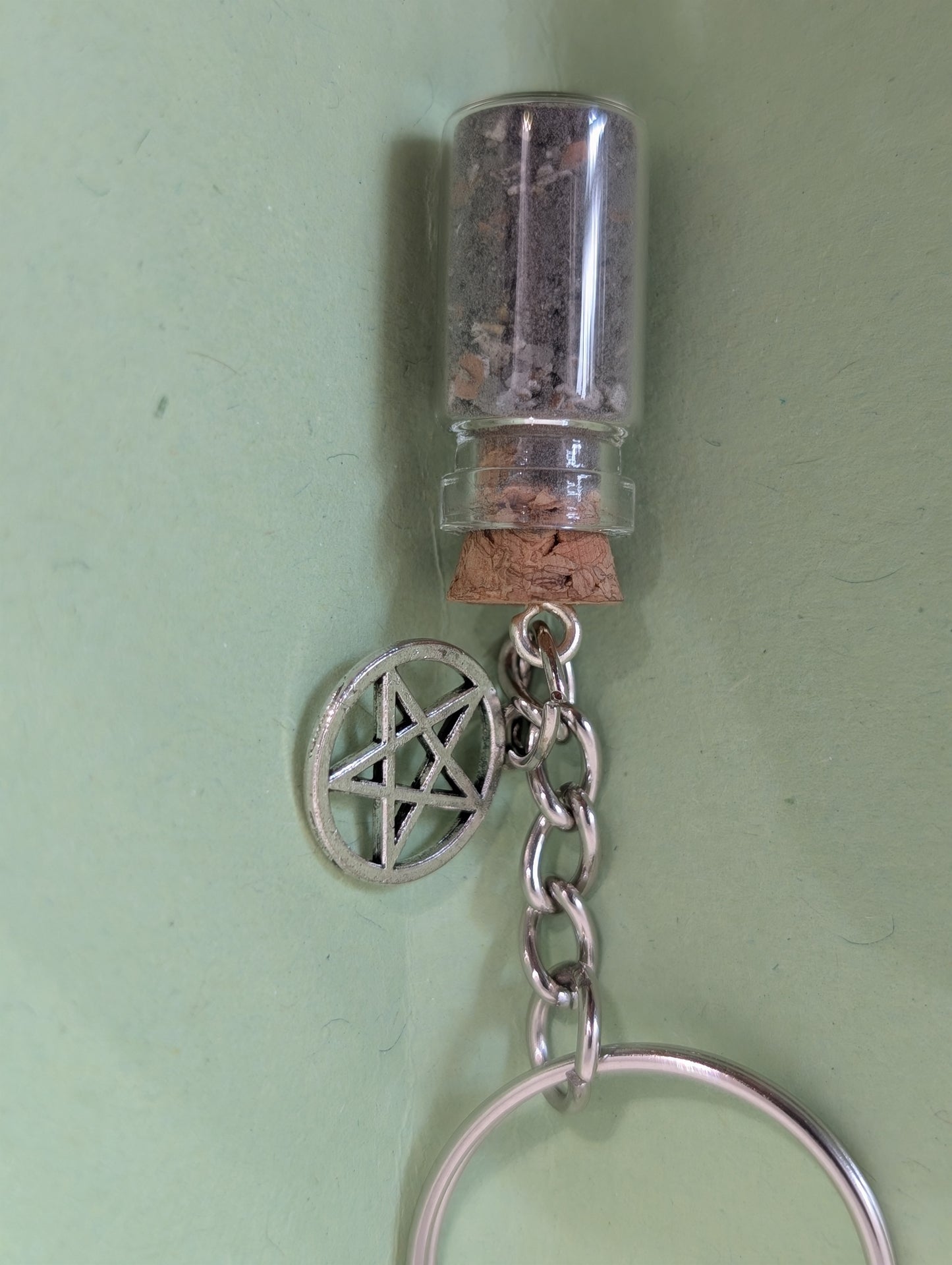 Witch Salt Keyring