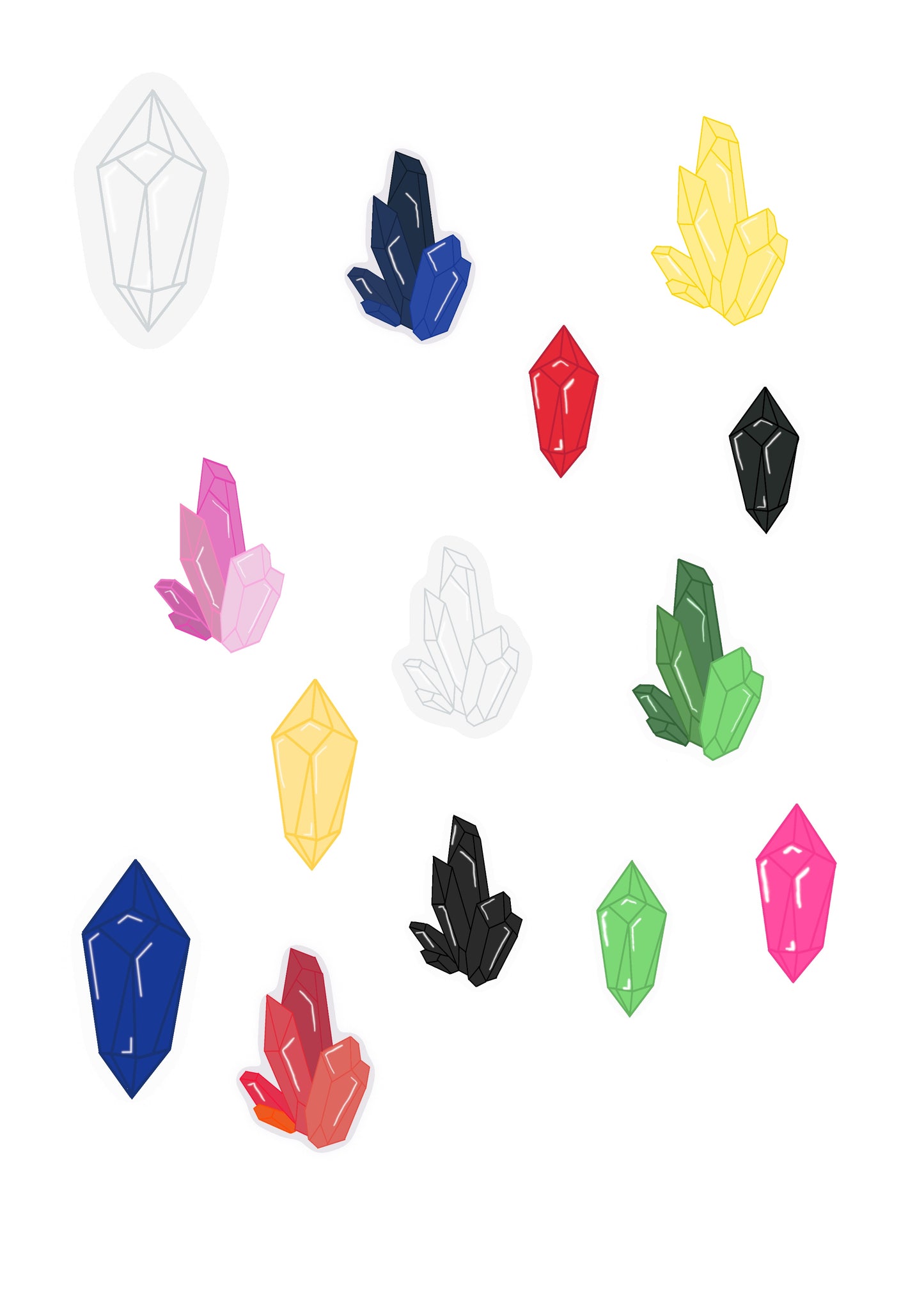 Crystal Stickers