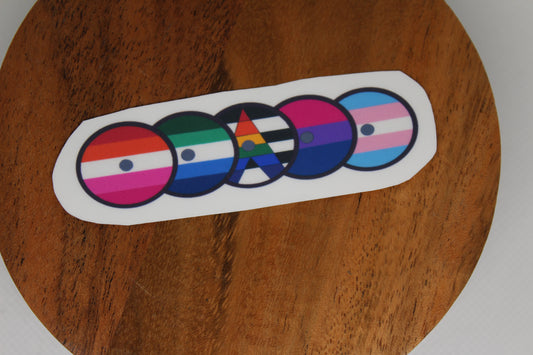 Pride 2026 - Pride Shield Wall Sticker