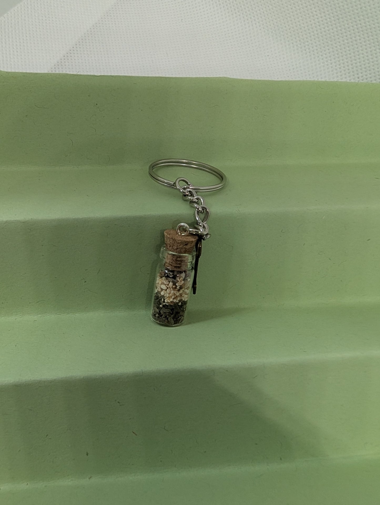 Safe Travels Mini Spell Jar Keyring