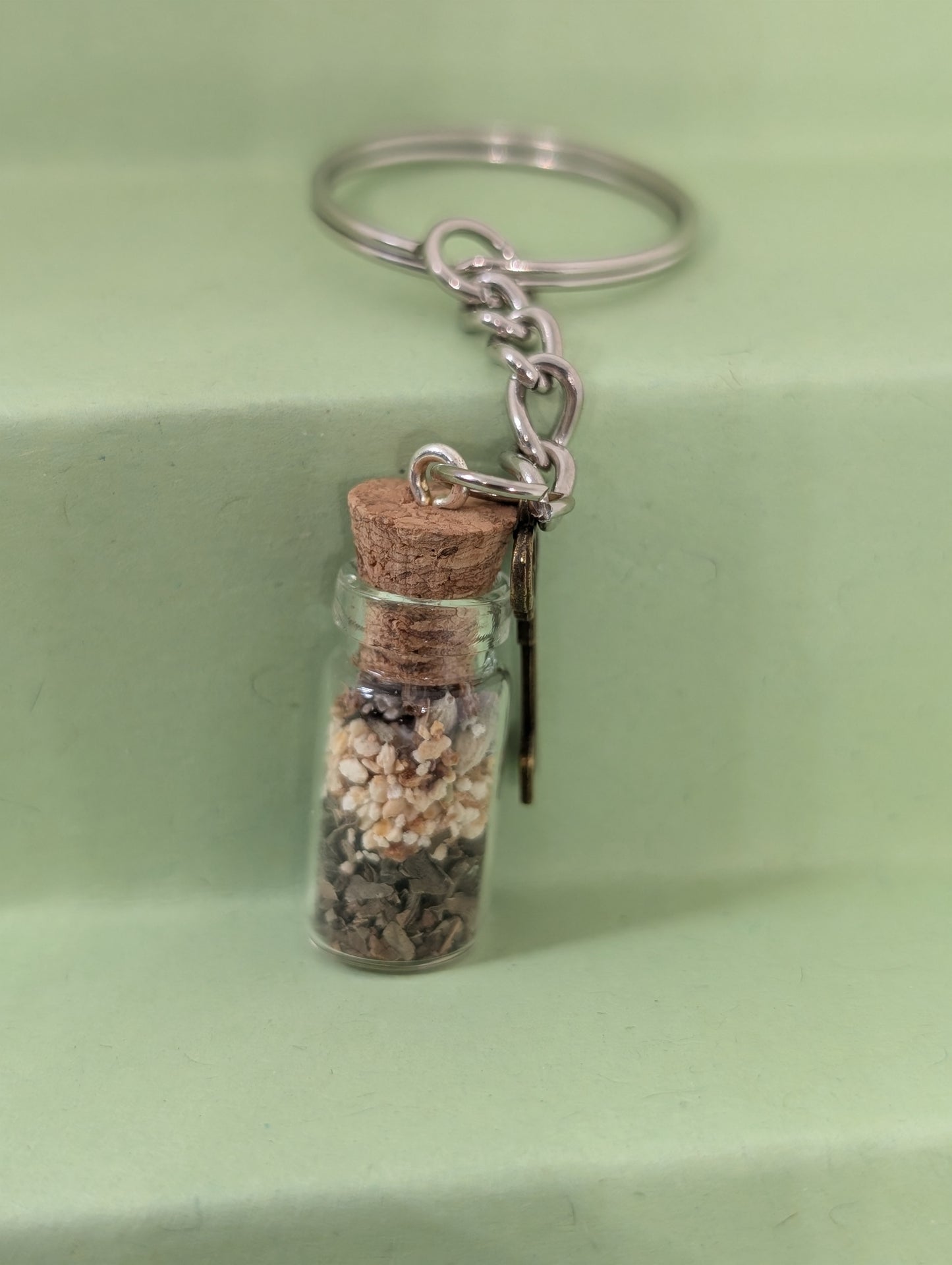 Safe Travels Mini Spell Jar Keyring