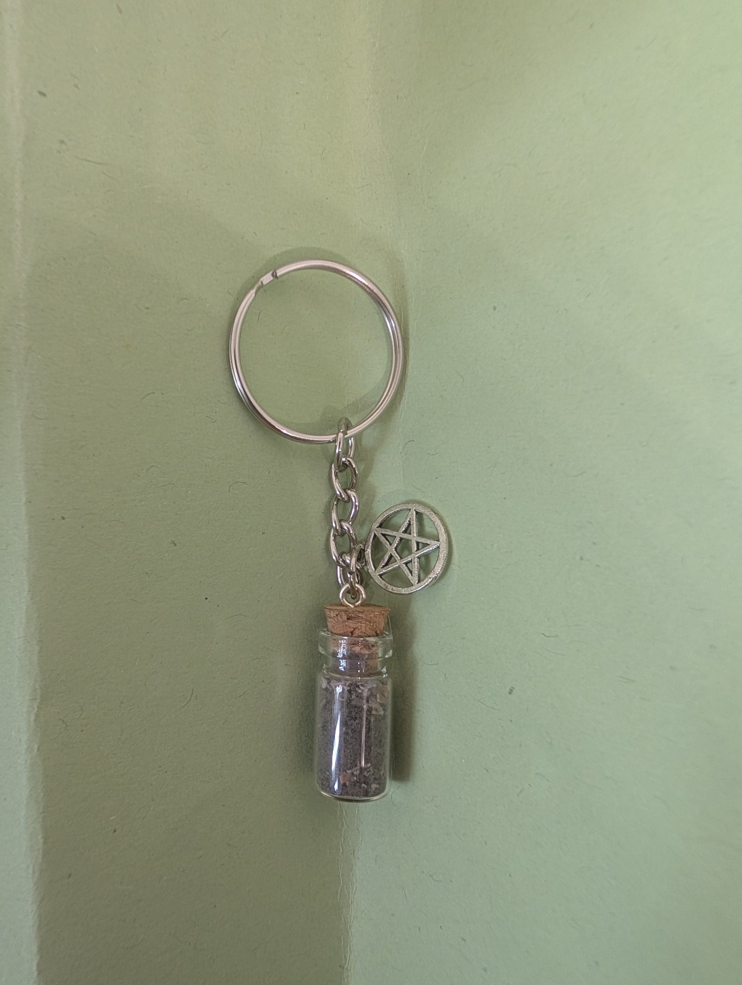 Witch Salt Keyring